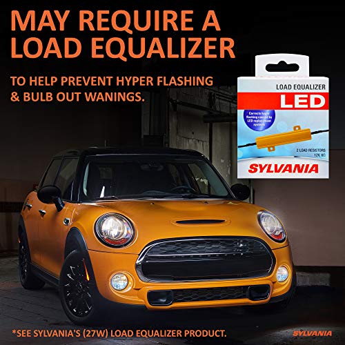 SYLVANIA - 2357 ZEVO LED Red Bulb - Bright LED Bulb, Ideal for Stop and Tail Lights (Contains 2 Bulbs) - Image 5