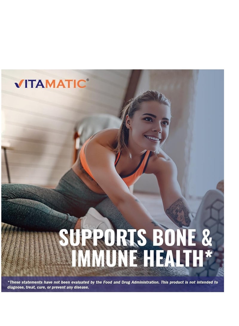 فيتاماتيك يدعم البورون المخلبي توازن الهرمونات وصحة العظام والأنسجة الضامة، 240 قرصًا تكفي لمدة 8 أشهر - Image 4