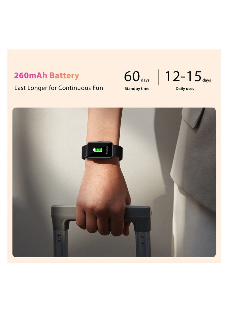 Blackview - Blackview R5 Black smart watch with 24 Sports Modes, blood and heart rate monitoring and up to 14 days life battery - Only supports english language - Image 1