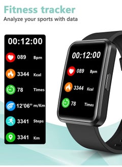 Blackview Blackview R5 Black smart watch with 24 Sports Modes, blood and heart rate monitoring and up to 14 days life battery - Only supports english language  - Image 4