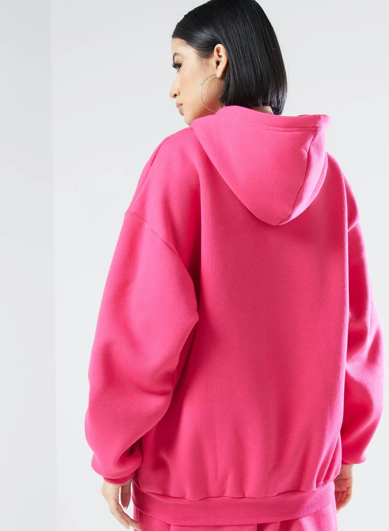 The Giving Movement Oversized Zip Hoodie
