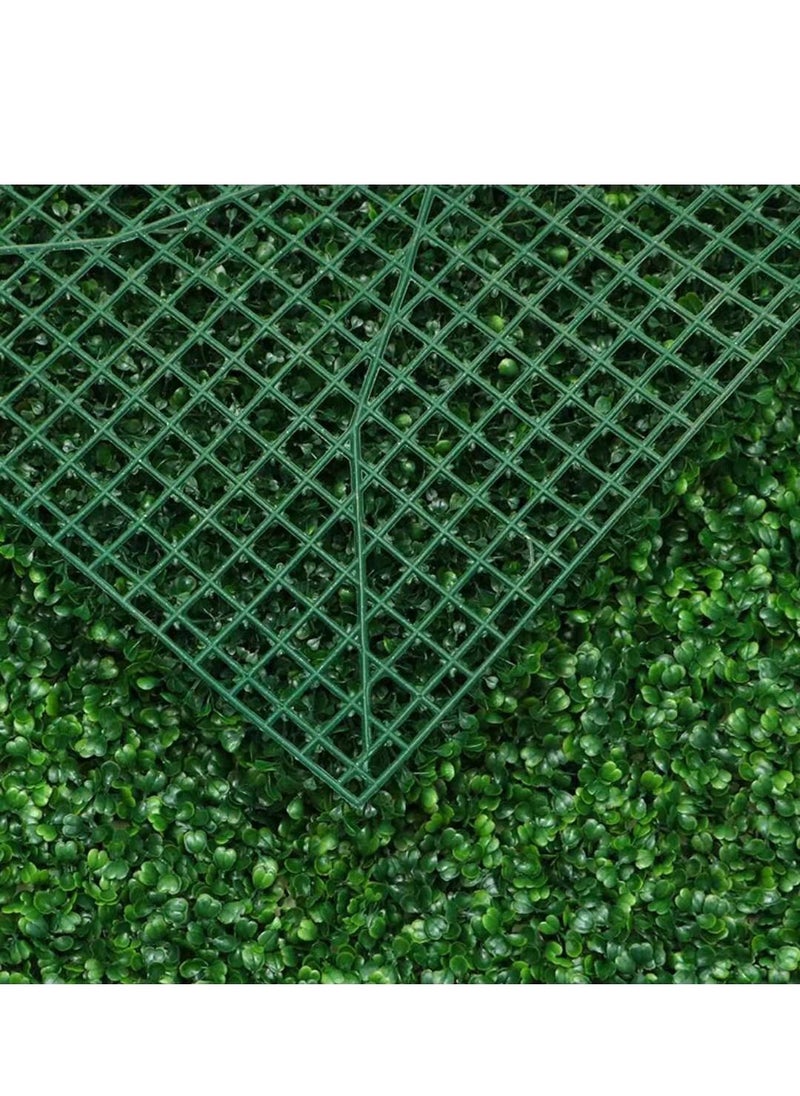 LINGWEI Wall Grass Artificial Green Backdrop Nature's Haven Synthetic Grass Wall Panel Evergreen Delight Grass Wall Décor Meadow Faux Grass Wall Backdrop 12pcs  - Image 4