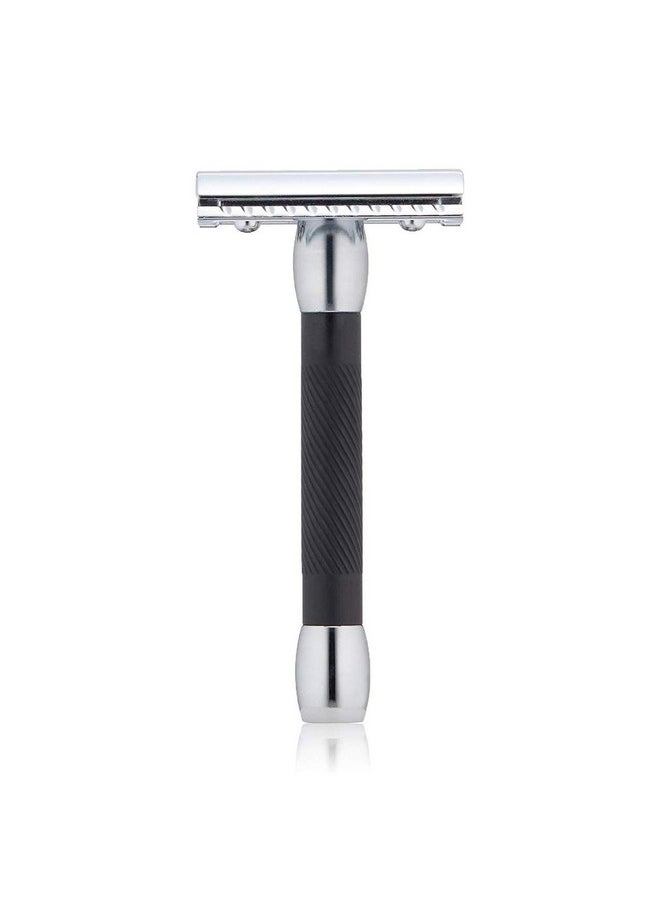 ميركور - ماكينة حلاقة آمنة ذات حدين بمقبض أسود Mk-30B - Image 1