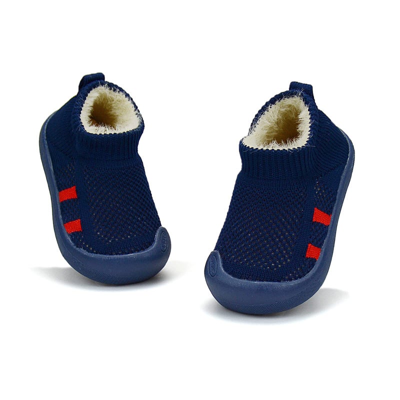 OAISNIT OAISNIT Baby Boy Girl Shoes Breathable Mesh Sneakers Lightweight NonSlip Toddler Walking Shoes Infant First Walkers 624 Months612 Months 4Navy Blue 