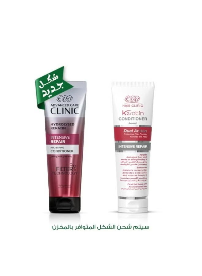 إيفا هير كلينيك كيراتين بلسم للشعر متعدد الألوان 230ملليلتر