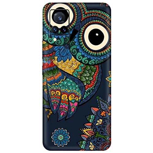 FCS Printed Back Skin for Vivo V21 5G, Matte Finish (Not Back Case) Pattern-D-04 - Image 1