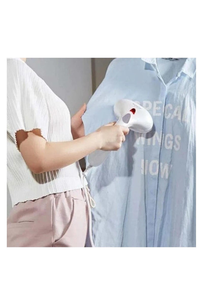 Denx Garment Steamer with 4 Interchangeable Heads, Lightweight, Portable, Stainless Steel, 1500W, (DX3002) - Image 1