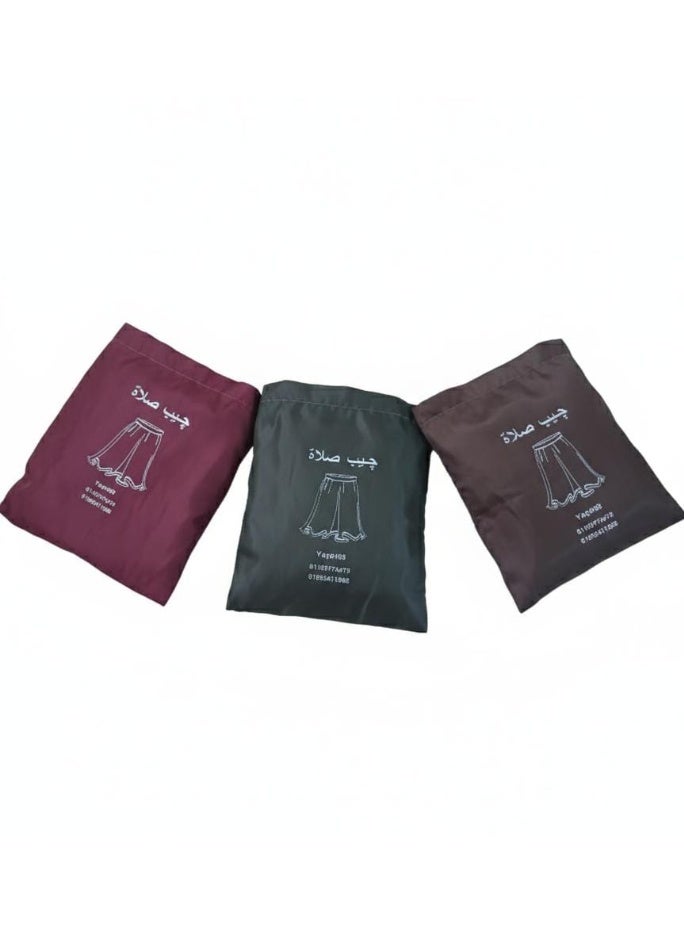 Spaceshoop Premium Prayer Skirt for Women 1 Piece Lightweight and Travel Friendly Prayer Garment with Matching Storage Pouch One Size Fits All High Quality Fabric - Image 2