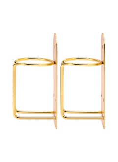 KASTWAVE Hair Clipper Holder, 2Pcs Electric Hair Trimmer Cutter Stand Stainless Steel Clippes Rack for Salon Tools Barber Station Electric Hair Trimmer Display Rack Storage Organizer, Golden  - Image 5