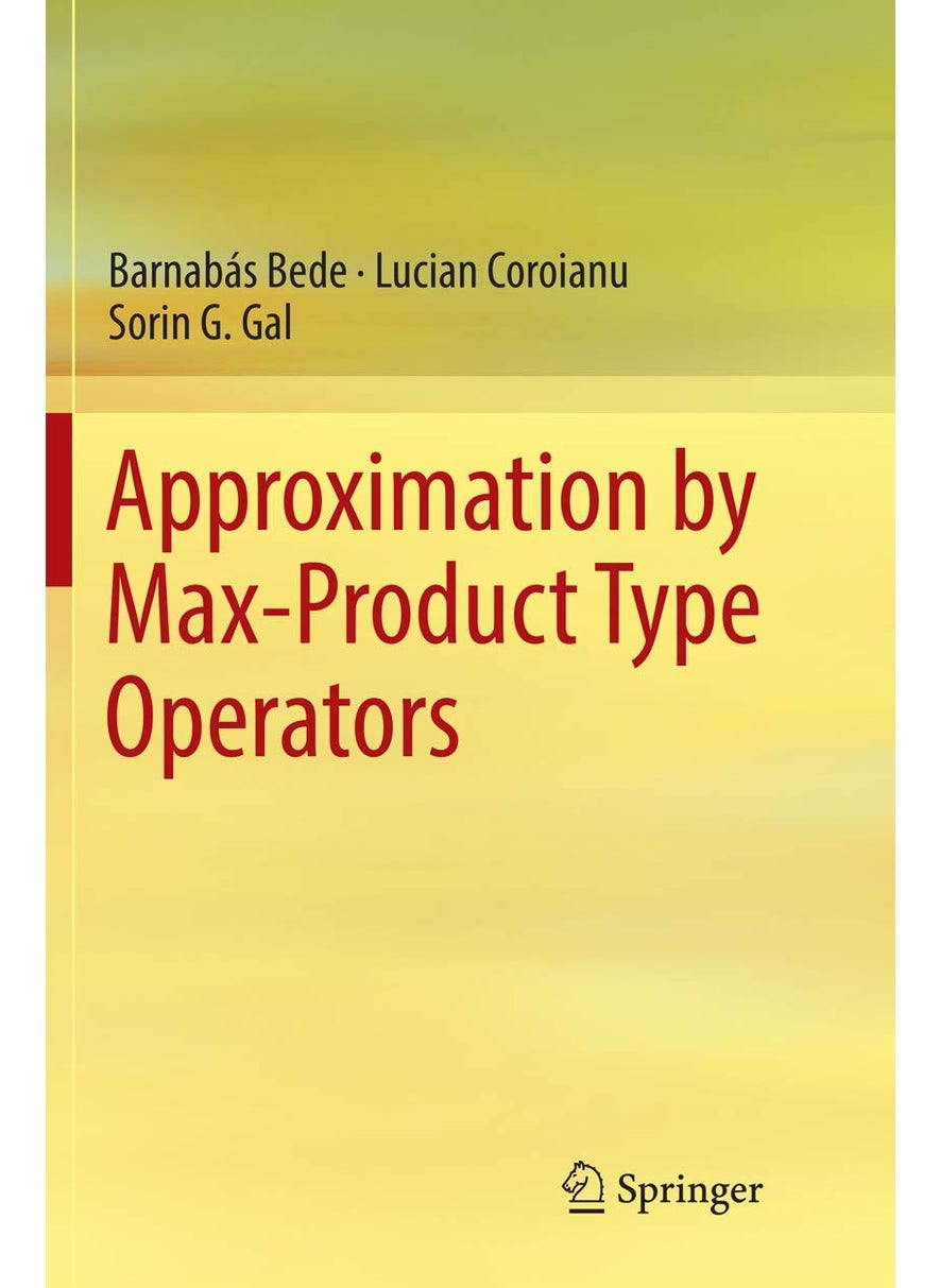 Approximation by Max-Product Type Operators 