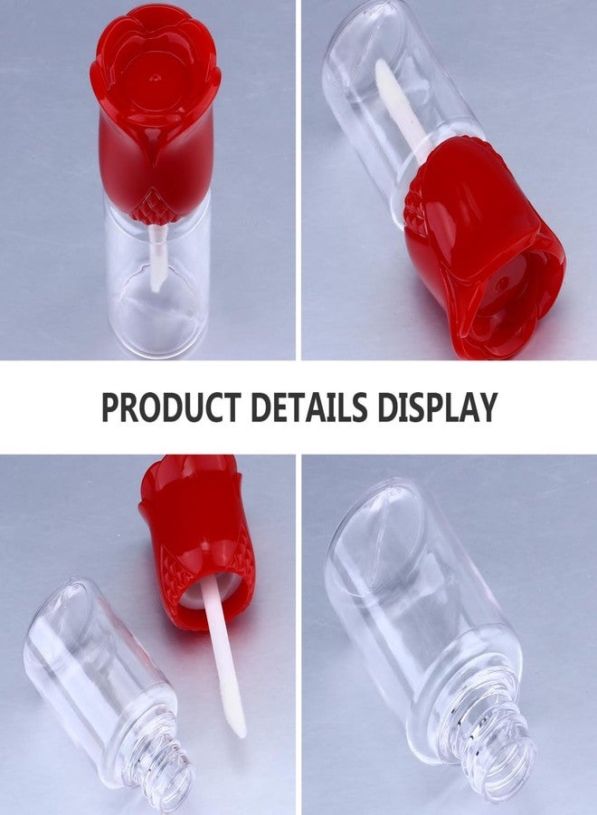 Hemoton 15 Pack Lip Gloss Tubes Clear Refillable Lip Balm Containers for Diy Gloss Oil and Dye Liquid Portable 2.55 X 1.14 X 1.14 in Makeup Travel Bottles - Image 2