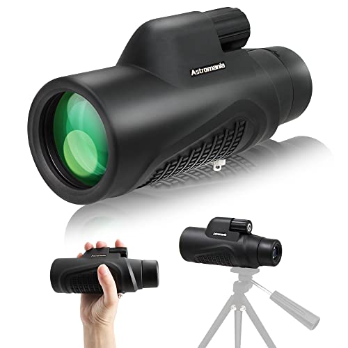 Astromania Monocular Telescope 10x42 HD K9 Prism - High Power & Compact, Waterproof, Fogproof, Shockproof for Birdwatching, Camping, Wildlife - Multi-Coated Optics, Rubber Armor & Non-Slip Grip - Image 1