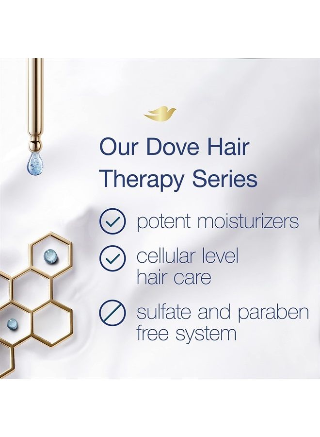 Dove Shampoo Hydration Spa for Dry Hair Hair Shampoo with Hyaluronic Serum 33.8 oz - Image 2