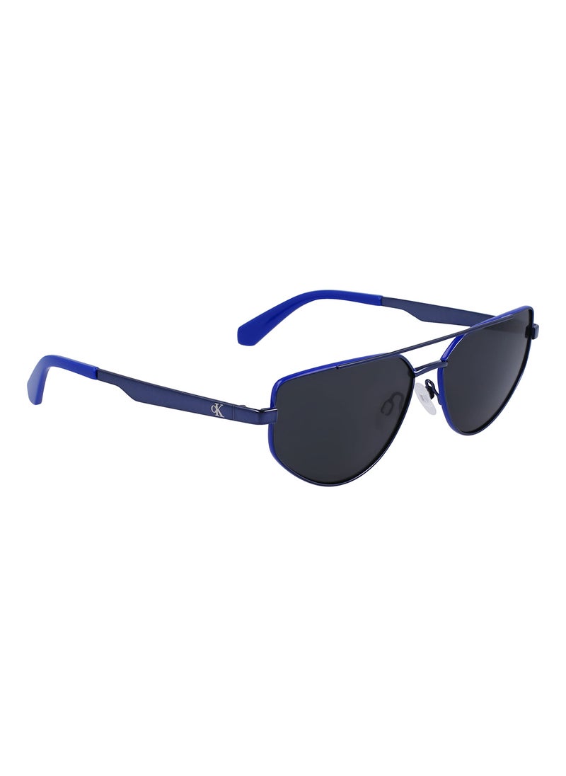 Calvin Klein Jeans Unisex Aviator Sunglasses - CKJ23220S-400-5815 - Lens Size: 58 Mm  - Image 3