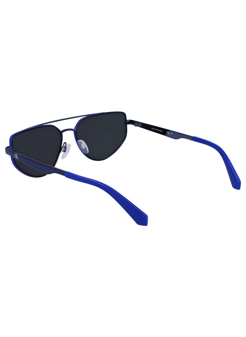 Calvin Klein Jeans Unisex Aviator Sunglasses - CKJ23220S-400-5815 - Lens Size: 58 Mm  - Image 5