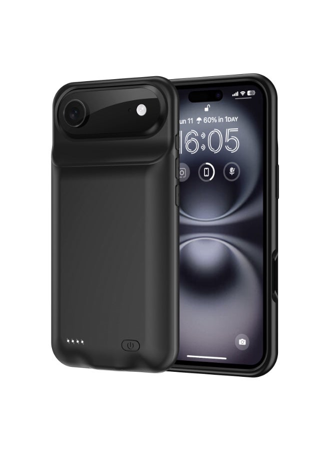 7000mAh Battery Case Cover Rechargeable Extended Power Bank Wireless for iPhone 17 Air - Image 2