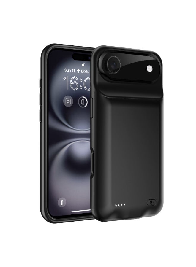 7000mAh Battery Case Cover Rechargeable Extended Power Bank Wireless for iPhone 17 Air - Image 4