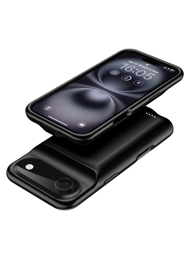 7000mAh Battery Case Cover Rechargeable Extended Power Bank Wireless for iPhone 17 Air - Image 5