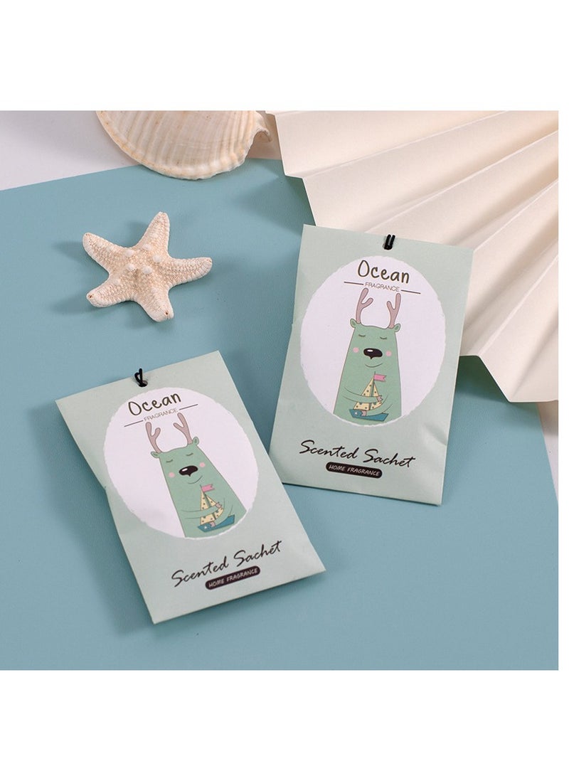 Cartoon Design Ocean Sachet 12Pcs Fragrance Freshener for Drawers Closets and Cars Lasting Deodorizer  - Image 5