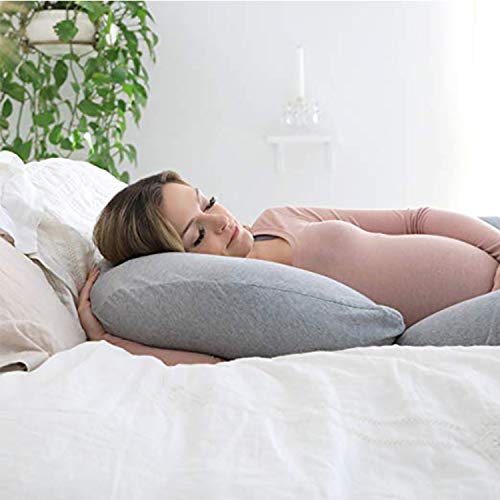 METRONFull Body Pregnancy Pillow C Shaped Soft Support Cushion for Maternity Nursing and Back Pain Relief Husbands can Also Use - Image 5