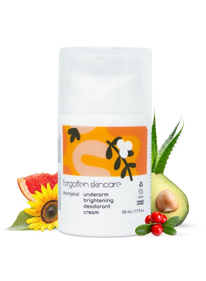 Forgotten Skincare Forgotten Skincare The Original Underarm Brightening Deodorant Cream For Dark Underarms Treatment, Body Odor Eliminator For Women & Men, Ingrown Hair Treatment, Vitamin C & Salicylic Acid - Image 1