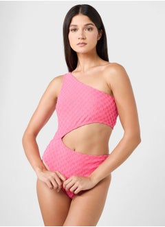speedo Terry Cut One Piece  - Image 1