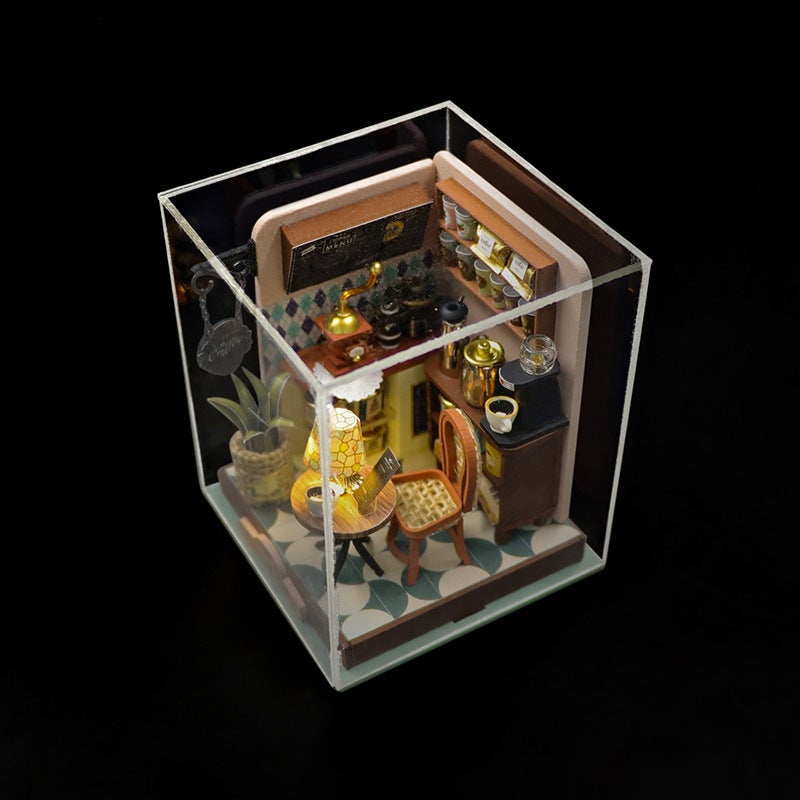 Yimeng Bedroom Diy Cottage Wooden Handmade Building Assembled Mini Cottage Creative Toy Gift Decoration - Image 1