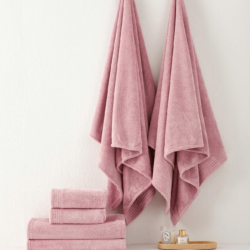 Reefi Modern Quick-Dry Towel, Orchid, Washbasin - Image 4