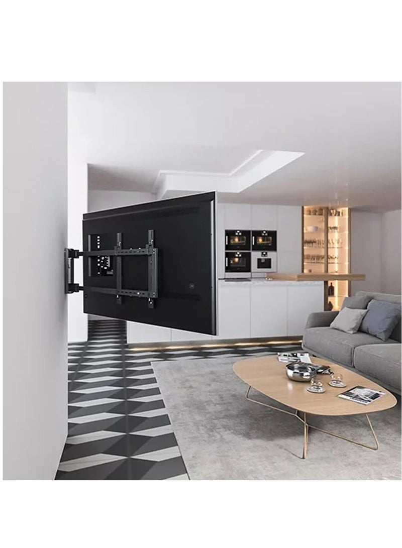 Skilltech Motorized Panning TV Wall Mount – Remote Controlled Swivel Bracket for 32"–75" Screens, Heavy-Duty Adjustable Wall Mount with Smooth Rotation & Quiet Motor, Black, SH M03GR. - Image 4