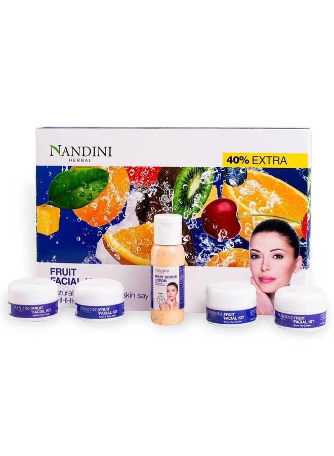 Nandini Herbal Fruit Facial Kit 110 Gms + 30Ml - Image 1