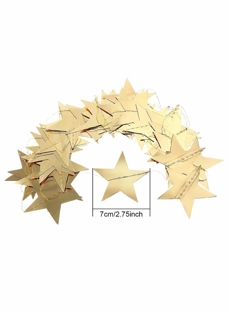 130 Feet Sparkling Star Garland Banner for Festive Party Decor - Perfect for Birthdays, Weddings, and Celebrations - Image 5