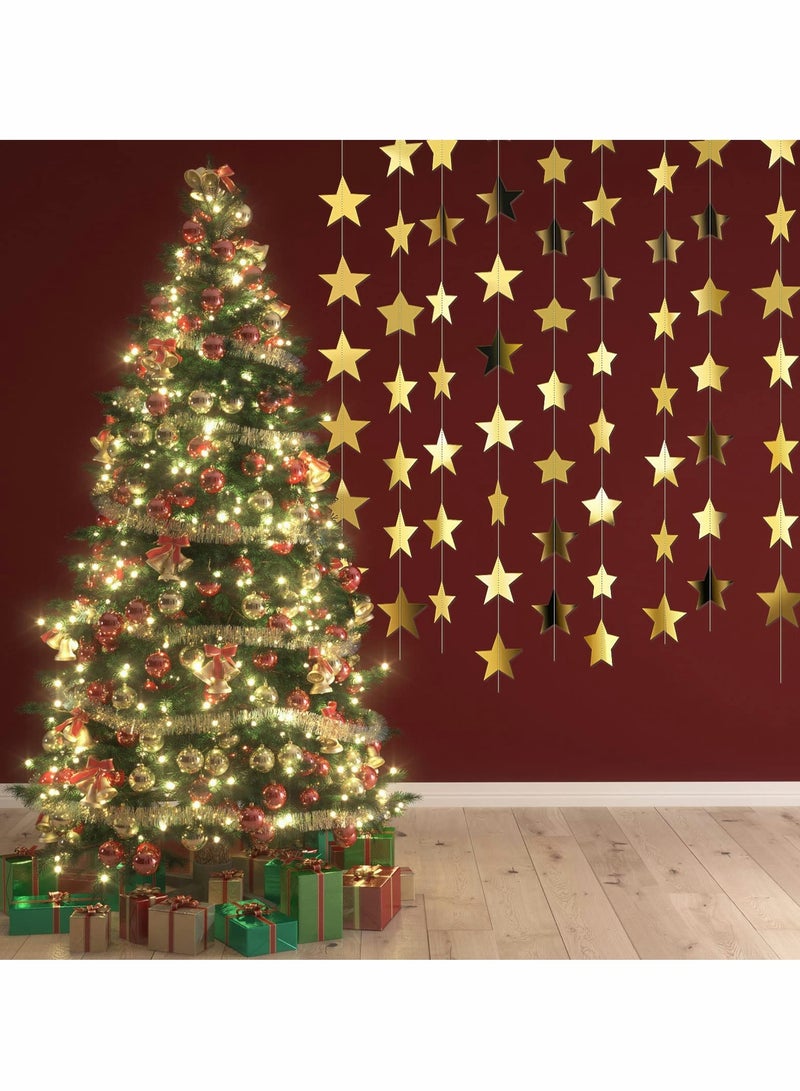 130 Feet Sparkling Star Garland Banner for Festive Party Decor - Perfect for Birthdays, Weddings, and Celebrations - Image 4