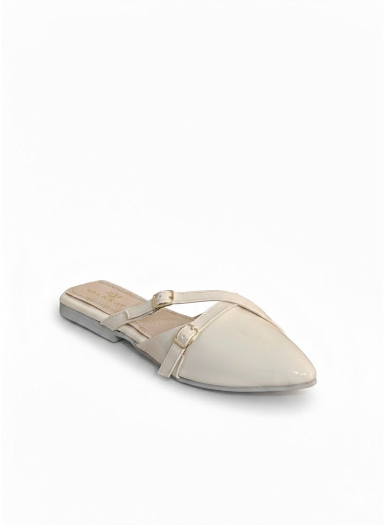 لايف ستيلاش  سابوه  جلد لامع أنيق SB-701 - بيج - Image 4