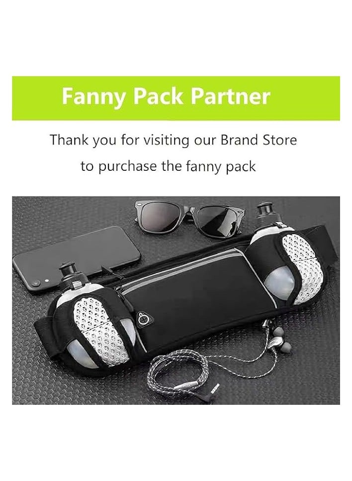Green Tiger BPA Free Water Bottles Flask Leakproof for Running Hydration Belt Fanny Packs for Triathlon Marathon Hiking Cycling Climbing Runner (280ml/9.5oz - 2 Pack) - Image 5