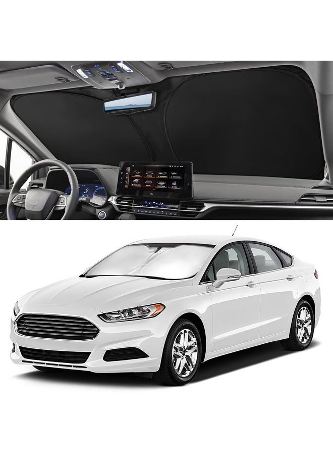 SZYUCHEN Car Windshield Sun Shade Sunshade Compatible with Lexus IS250 IS 350 F Sport IS350 IS300 IS460 IS 250 300 Sedan 2014-2020 2021 2022 2023 2024 Accessories, Car Front Window Sun Shield Visor - Image 2