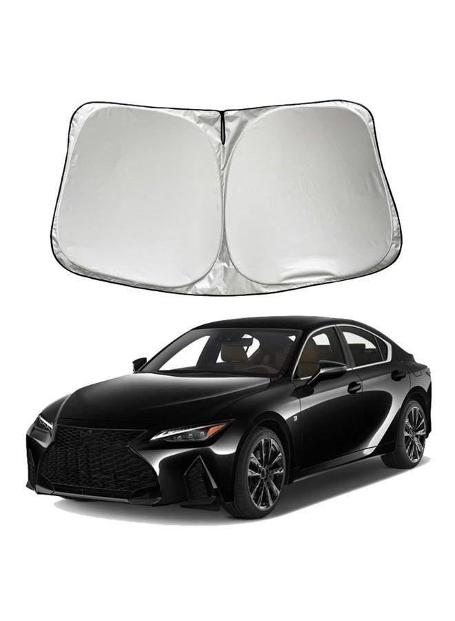 SZYUCHEN Car Windshield Sun Shade Sunshade Compatible with Lexus IS250 IS 350 F Sport IS350 IS300 IS460 IS 250 300 Sedan 2014-2020 2021 2022 2023 2024 Accessories, Car Front Window Sun Shield Visor - Image 1