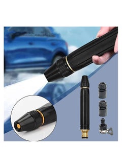 ULHYC Spray Nozzle, Garden Hose Nozzle Sprayer, High Pressure Metal Water Gun Sprinkler, 3 Adjustable Spray Patterns, for Car Washing, Garden Irrigation, and Pet Bathing  - Image 1