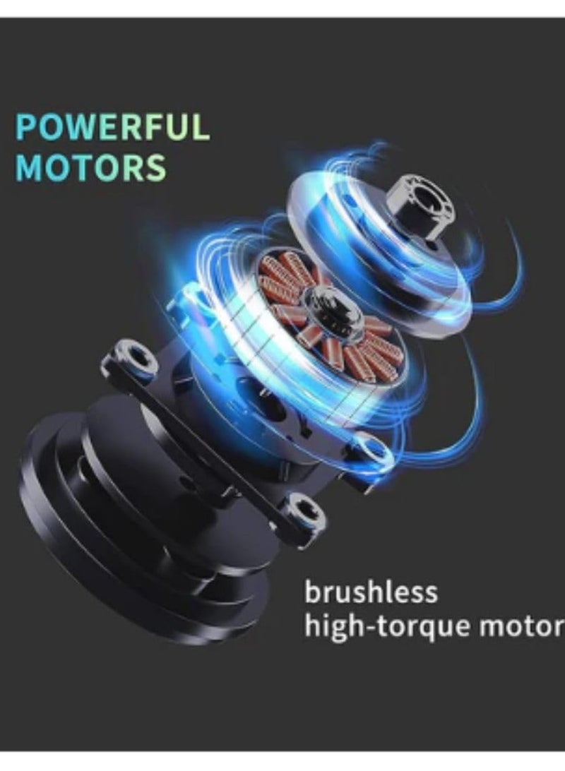 مسدس التدليك ماكس توب - جهاز علاج قرع عالي الأداء لتخفيف آلام الأنسجة العميقة وتخفيف الألم وتقليل التوتر، مزود بملحقات متعددة وسرعات قابلة للتعديل للاستخدام المنزلي والمهني. - Image 3