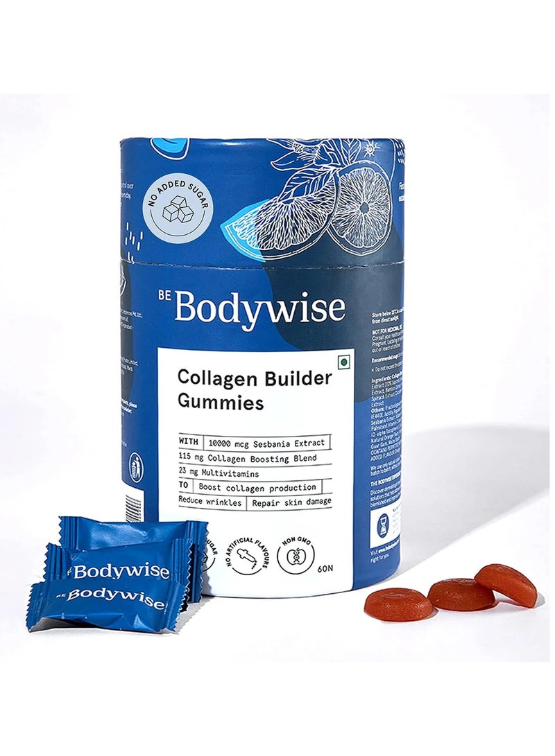 Be Bodywise Collagen Builder Gummies for Skin Regeneration | 60 Day Pack - Image 1
