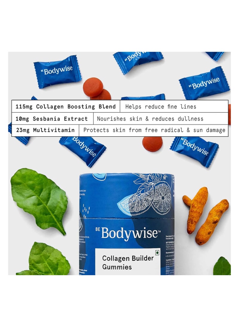 Be Bodywise Collagen Builder Gummies for Skin Regeneration | 60 Day Pack - Image 2
