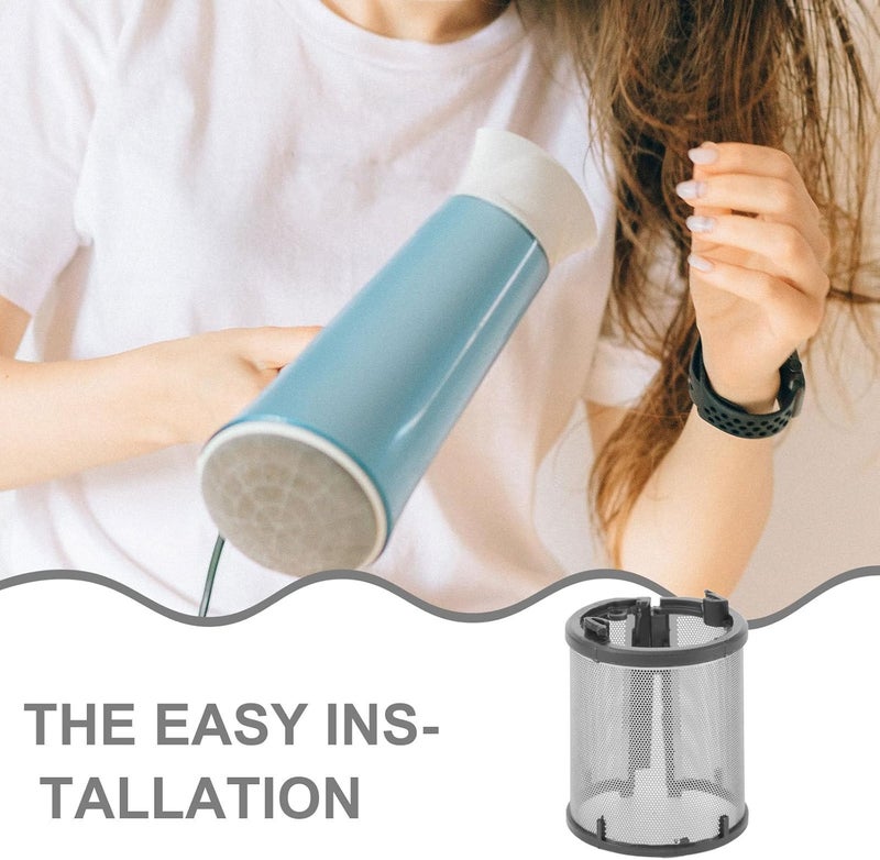 VICASKY Dustproof Hair Dryer Filter Cover Attachment for Home Hair Dryer, Detachable Protective Vent Cap for Hair Drying and Styling Accessories - Image 4