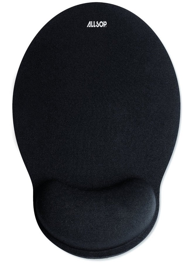 أولسوب وسادة ماوس Allsop Pro المصنوعة من إسفنج الذاكرة - أسود (30203) - Image 1