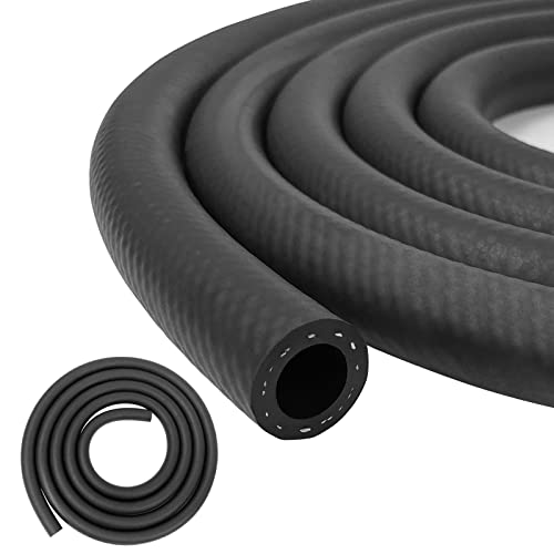 Eunice 5/8 Inch (16mm) ID Fuel Line Hose, 15 FT 309PSI Push Lock NBR Rubber Hose for Automotive - Image 1