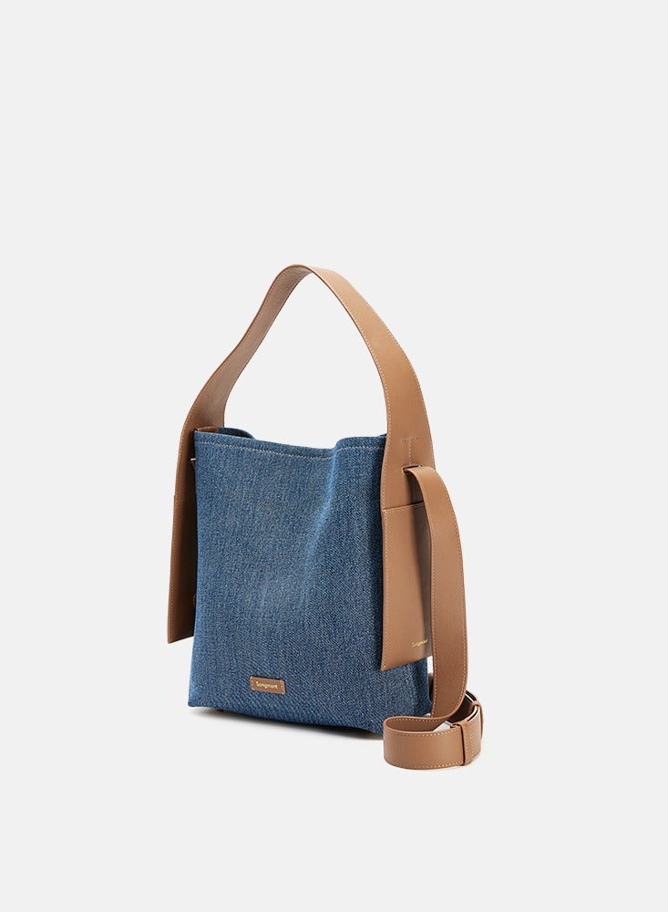 سونغمونت حقيبة يد من الدنيم متوسطة الأذن - Image 1