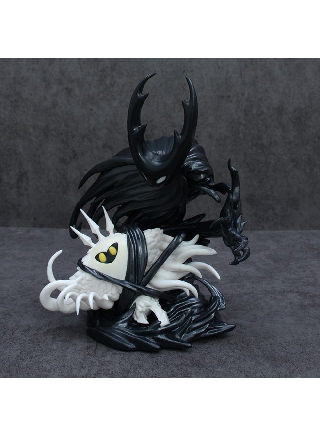 general Hollow Knight Battle Desktop Decoration Shadow Senbei GK Dark Character Model Collection Decoration Toys Gifts for Family and Friends - Image 2