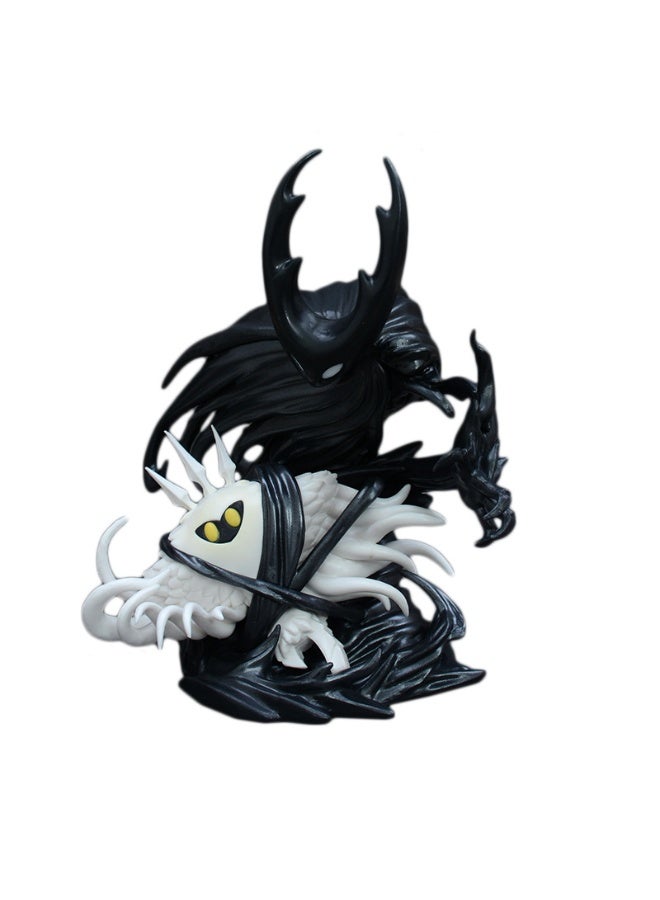 general Hollow Knight Battle Desktop Decoration Shadow Senbei GK Dark Character Model Collection Decoration Toys Gifts for Family and Friends - Image 1