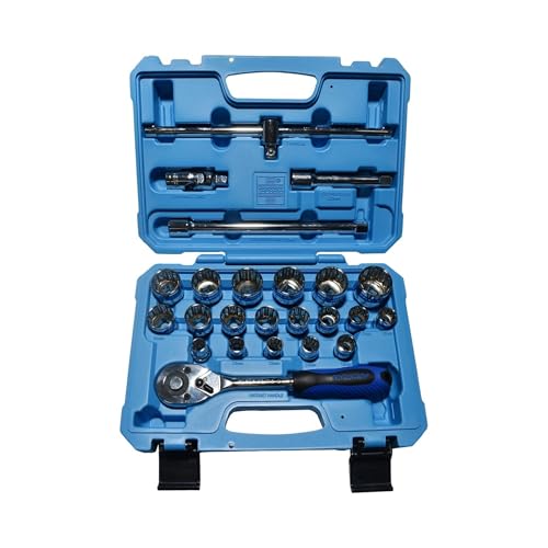 Taparia Socket Set - BMS-15 MXL – with 12.7mm(1/2) Square Drive - Image 1