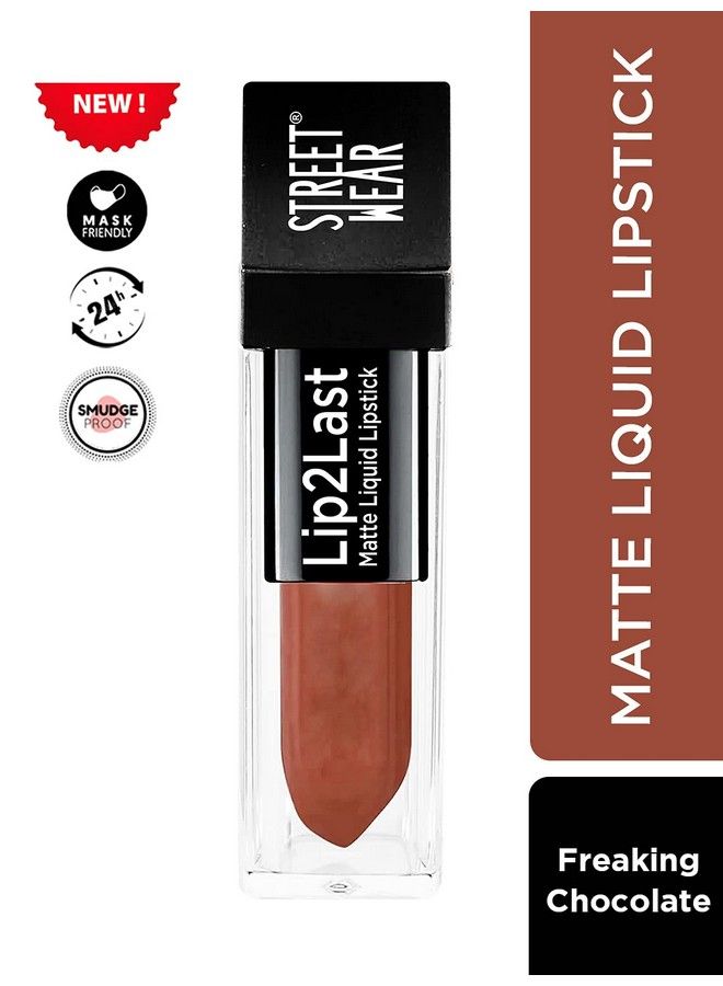 Street Wear Lip2Last Matte Liquid Lipstick Freaking Chocolate - Image 3
