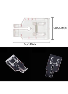 Clear View Presser Foot, 1/4 Inch Quilting Presser Foot, Fit For Singer Brother Babylock Janome Simplicity Low Shank Sewing Machine（2 Pcs） - pzsku/ZF7D4AA8E9DC09D91CB54Z/45/_/1734347450/aac8be1f-72f1-41e7-bac7-f651b6e97ae2