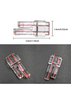 Clear View Presser Foot, 1/4 Inch Quilting Presser Foot, Fit For Singer Brother Babylock Janome Simplicity Low Shank Sewing Machine（2 Pcs） - pzsku/ZF7D4AA8E9DC09D91CB54Z/45/_/1734347463/a9b8a724-8ad6-429e-adc6-4e4d83aa5bc4